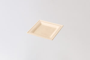 ムギ＆タケスクエアプレート 20cm